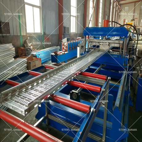 Línea de producción de la máquina perfiladora de bandejas de cables Perforted